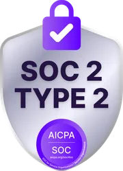 SOC 2 Type II Certification Badge
