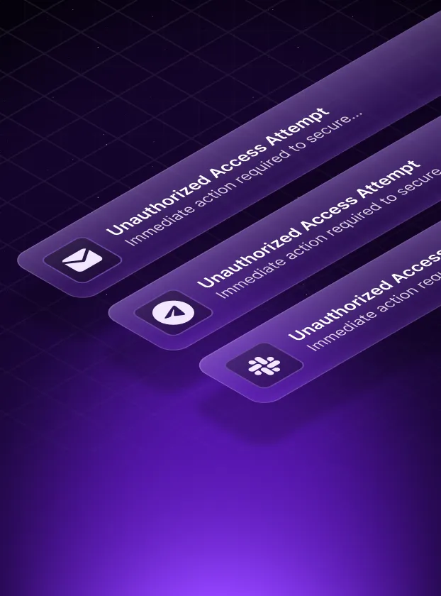 Multi-channel alerts and instant warnings on every device